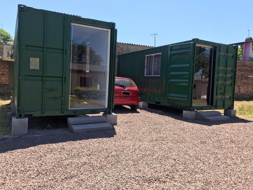 Hostel Container Vila Nova Алегрете Екстериор снимка